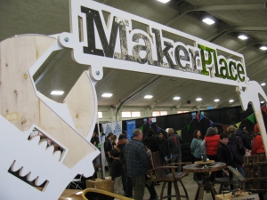 MakerPlace - a place where fellow Makers can gather and make, share and borrow tools and ideas to make things. Funny, it sounds like what a good and active ham radio club should be